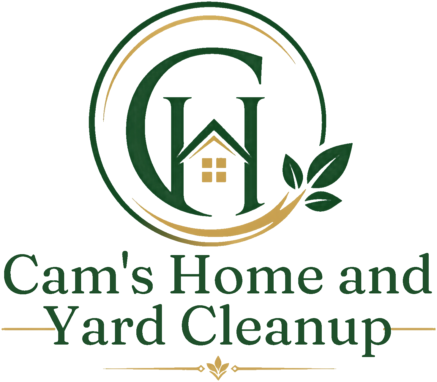 Cam's Home and Yard Cleanup logo